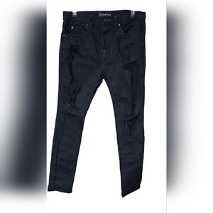 Empyre Black Distressed Women's Jeans